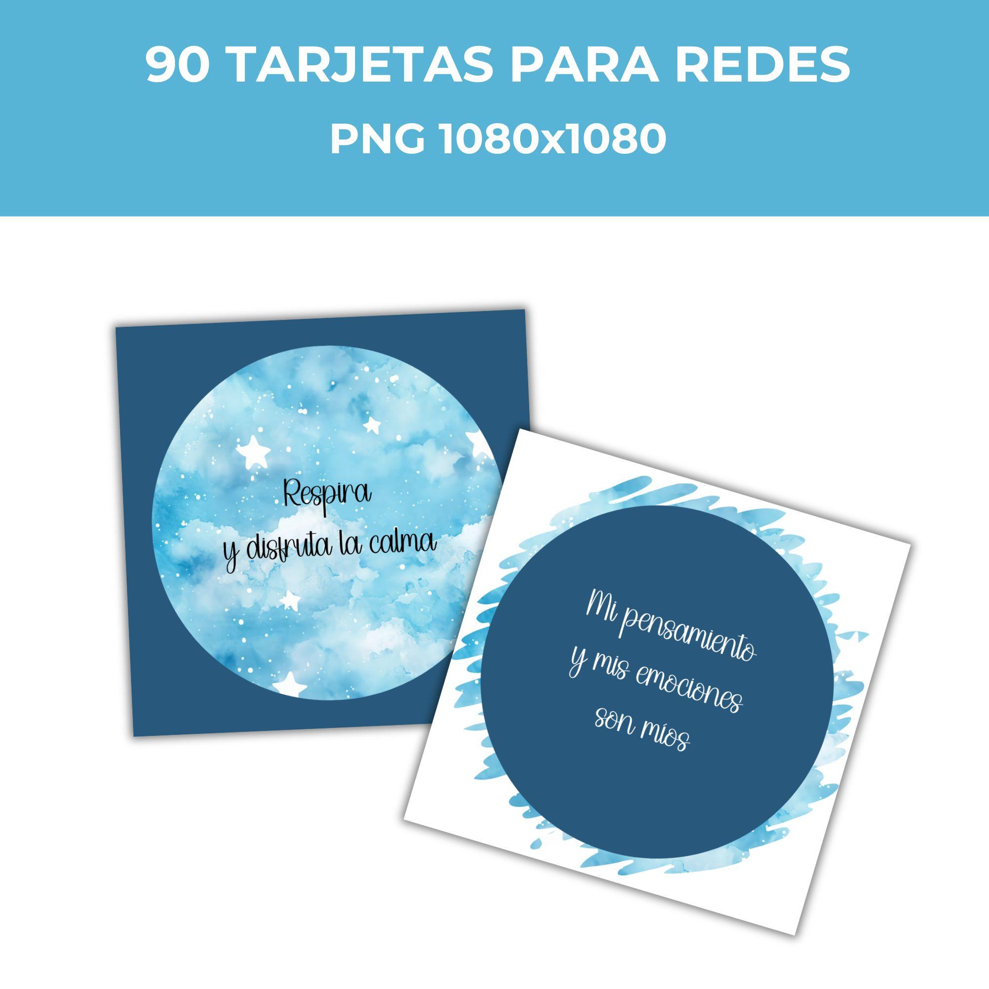 Tarjetas para Redes Sociales - Frases de Bienestar y Sanación - Imagen 4
