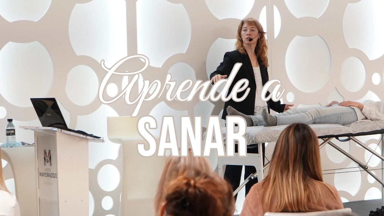 Foto del curso de sanación con la frase Aprende a Sanar